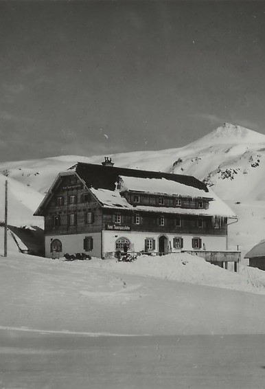Tauernpasshöhe in 1930